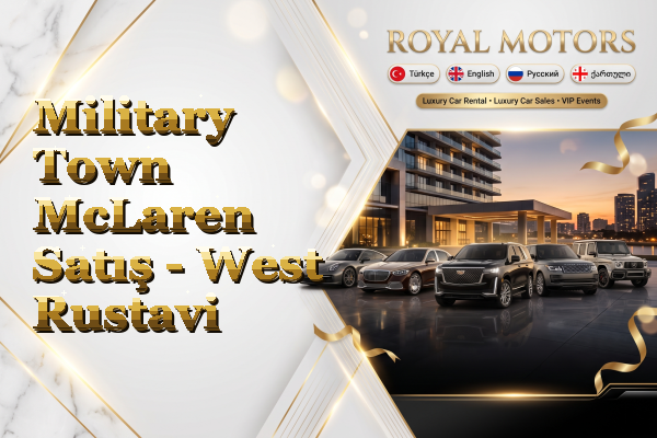 Military Town McLaren Satış - West Rustavi