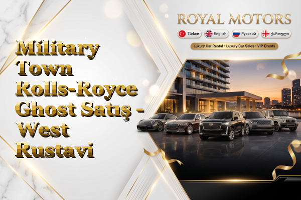 Military Town Rolls-Royce Ghost Satış - West Rustavi