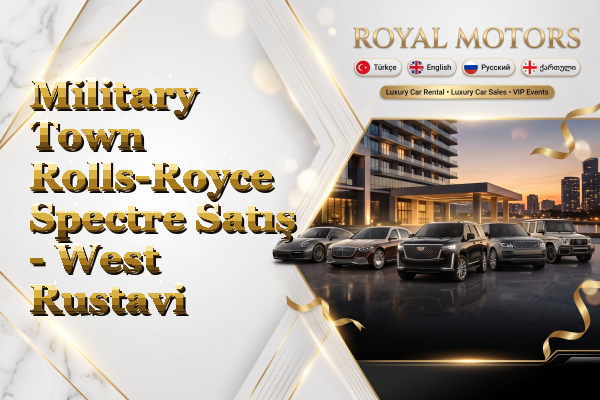 Military Town Rolls-Royce Spectre Satış - West Rustavi
