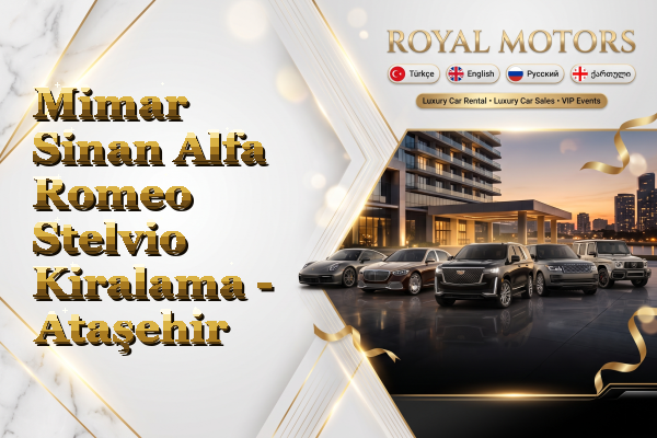 Mimar Sinan Alfa Romeo Stelvio Kiralama - Ataşehir