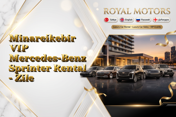 Minareikebir VIP Mercedes-Benz Sprinter Rental - Zile