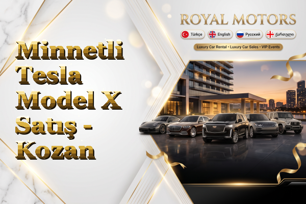 Minnetli Tesla Model X Satış - Kozan