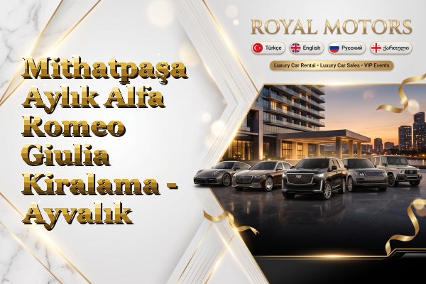 Mithatpaşa Aylık Alfa Romeo Giulia Kiralama - Ayvalık