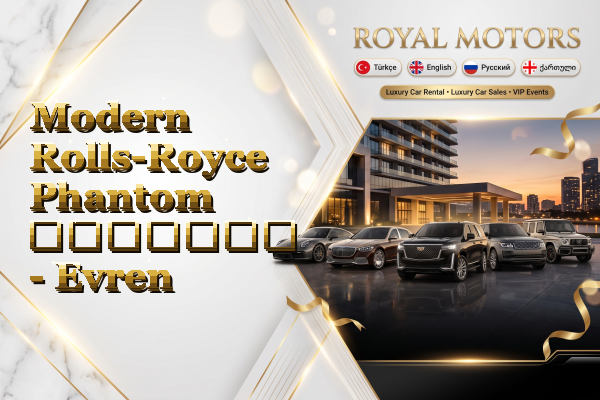 Modern Rolls-Royce Phantom გაყიდვა - Evren