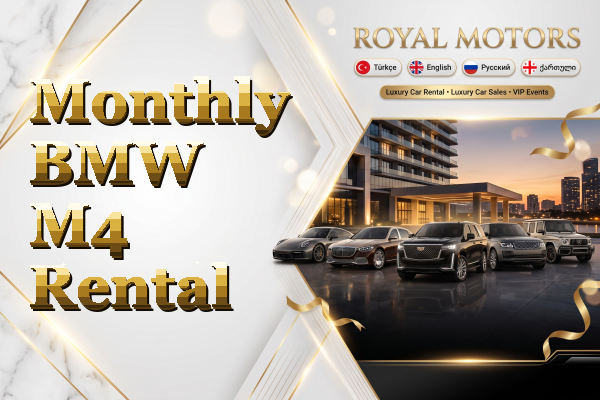 Monthly BMW M4 Rental