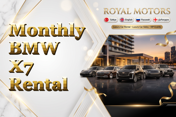 Monthly BMW X7 Rental