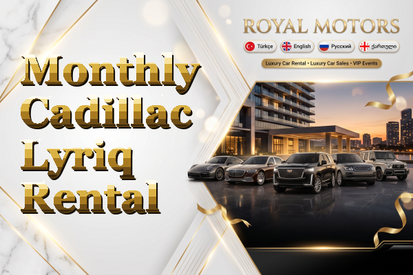 Monthly Cadillac Lyriq Rental