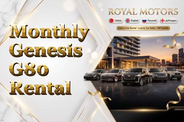 Monthly Genesis G80 Rental