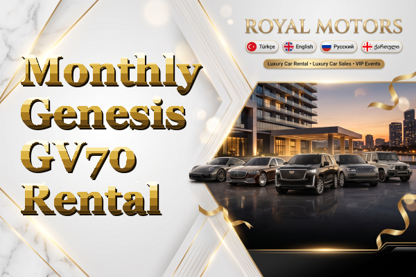 Monthly Genesis GV70 Rental
