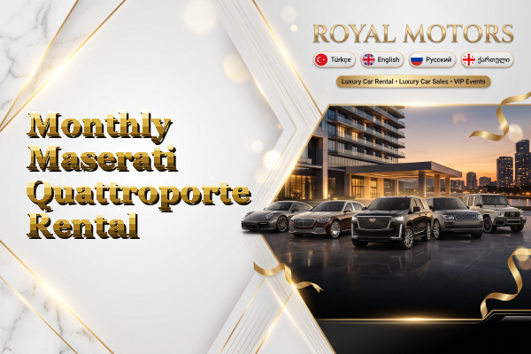 Monthly Maserati Quattroporte Rental