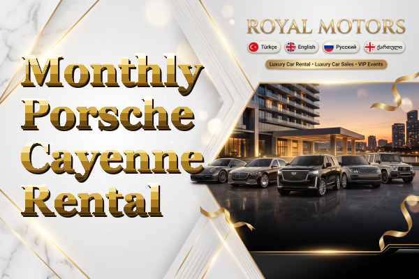 Monthly Porsche Cayenne Rental