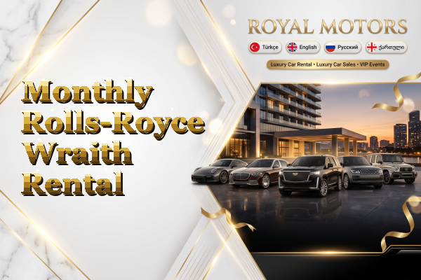 Monthly Rolls-Royce Wraith Rental