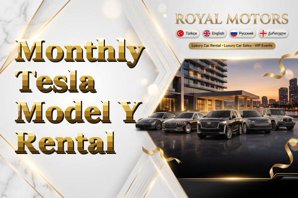 Monthly Tesla Model Y Rental