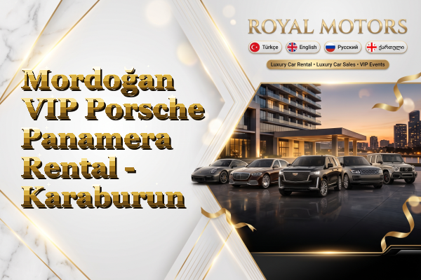 Mordoğan VIP Porsche Panamera Rental - Karaburun