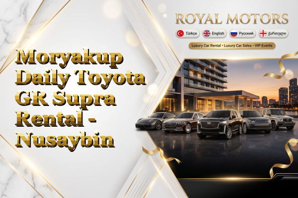 Moryakup Daily Toyota GR Supra Rental - Nusaybin