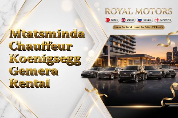 Mtatsminda Chauffeur Koenigsegg Gemera Rental