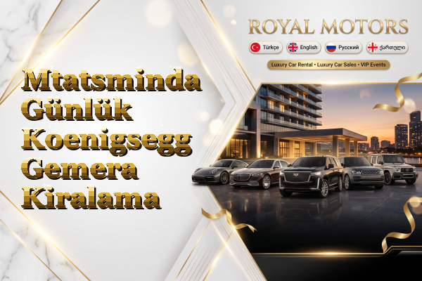 Mtatsminda Günlük Koenigsegg Gemera Kiralama