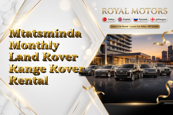 Mtatsminda Monthly Land Rover Range Rover Rental