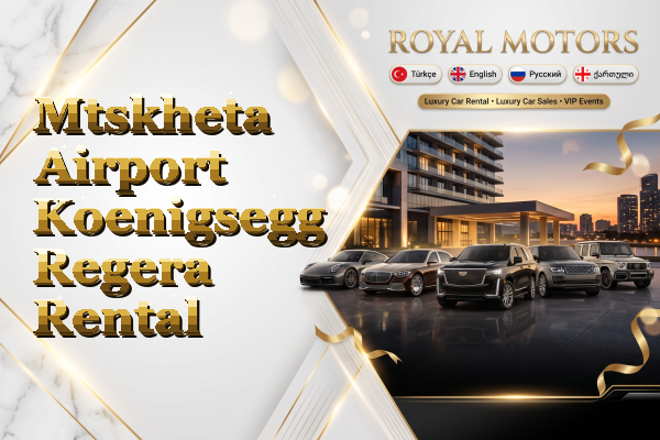 Mtskheta Airport Koenigsegg Regera Rental