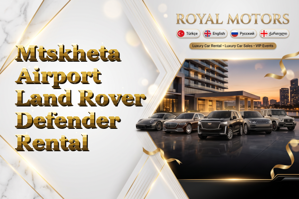 Mtskheta Airport Land Rover Defender Rental