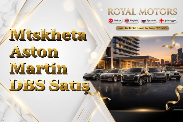 Mtskheta Aston Martin DBS Satış