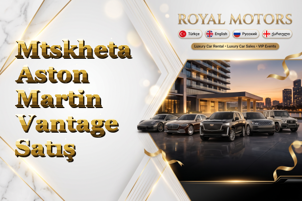 Mtskheta Aston Martin Vantage Satış