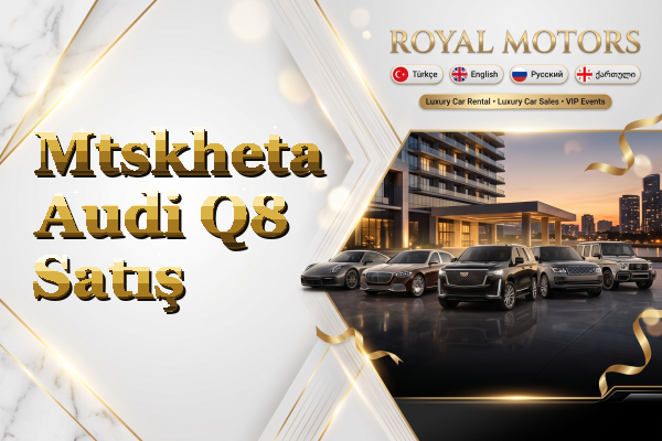 Mtskheta Audi Q8 Satış