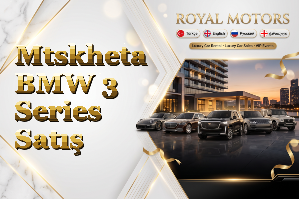Mtskheta BMW 3 Series Satış