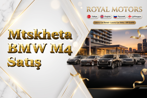 Mtskheta BMW M4 Satış
