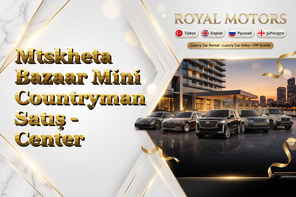 Mtskheta Bazaar Mini Countryman Satış - Center