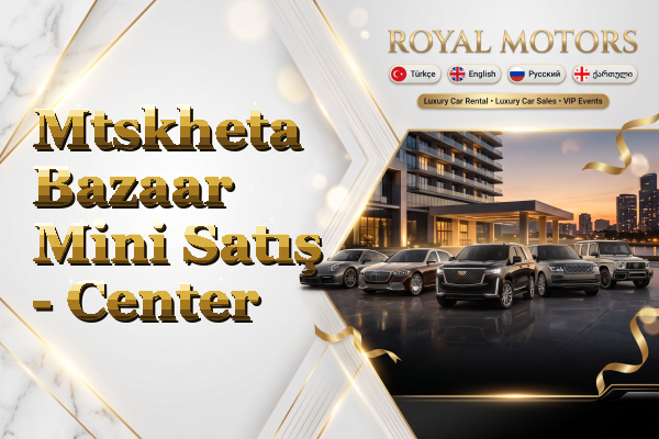 Mtskheta Bazaar Mini Satış - Center