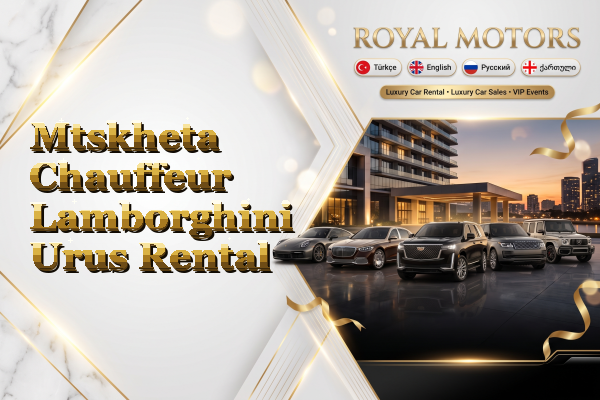 Mtskheta Chauffeur Lamborghini Urus Rental
