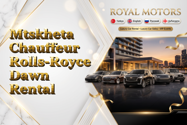 Mtskheta Chauffeur Rolls-Royce Dawn Rental