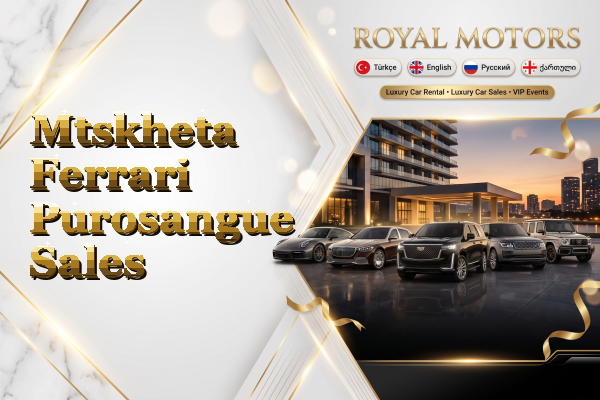 Mtskheta Ferrari Purosangue Sales