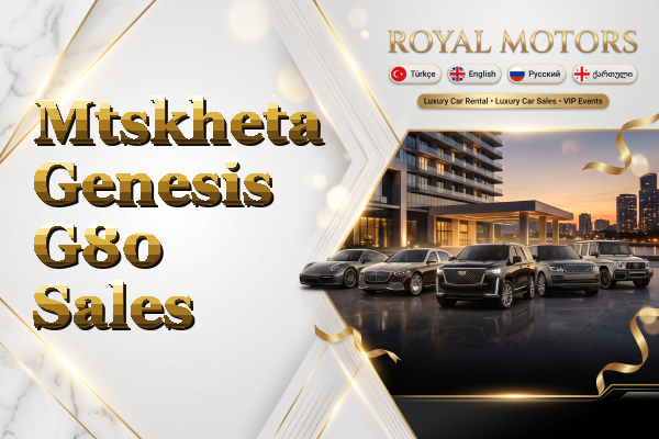 Mtskheta Genesis G80 Sales
