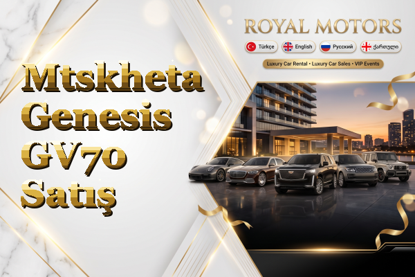Mtskheta Genesis GV70 Satış