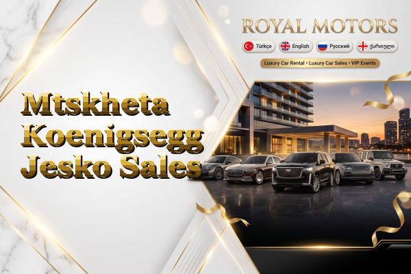 Mtskheta Koenigsegg Jesko Sales