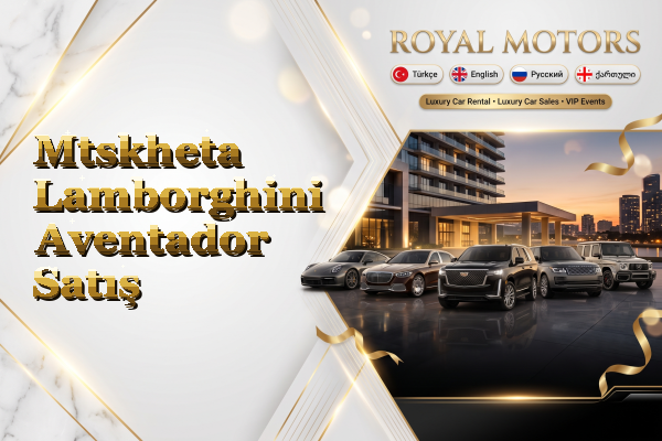 Mtskheta Lamborghini Aventador Satış