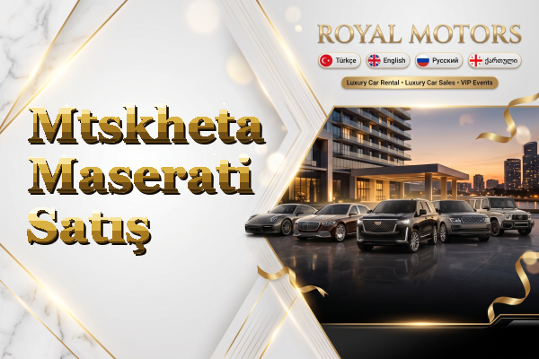 Mtskheta Maserati Satış