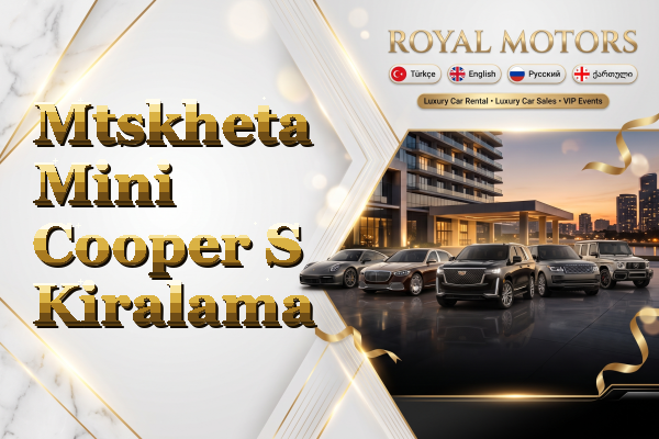Mtskheta Mini Cooper S Kiralama