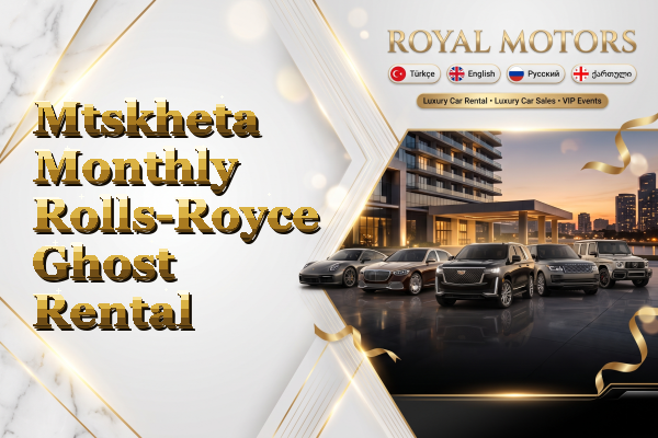 Mtskheta Monthly Rolls-Royce Ghost Rental