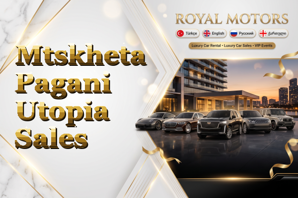 Mtskheta Pagani Utopia Sales