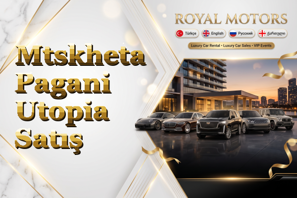 Mtskheta Pagani Utopia Satış