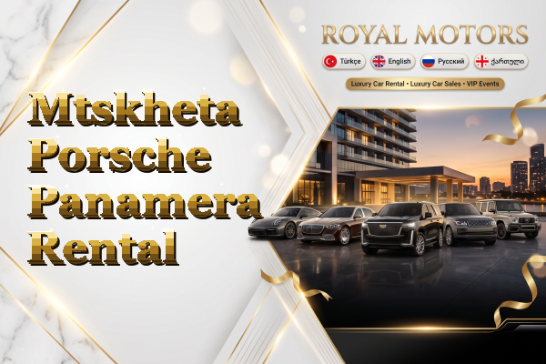 Mtskheta Porsche Panamera Rental