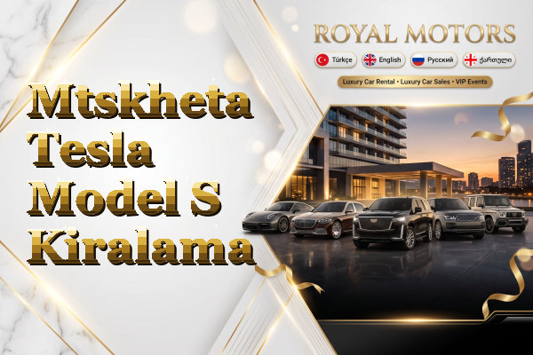 Mtskheta Tesla Model S Kiralama