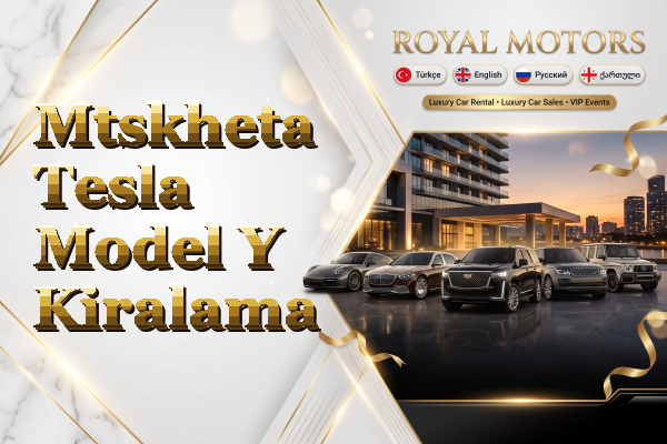 Mtskheta Tesla Model Y Kiralama