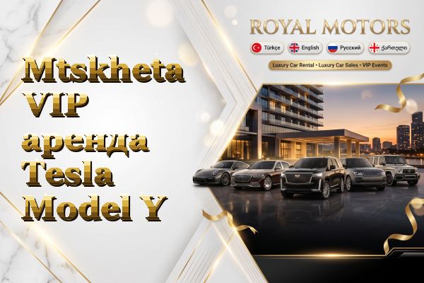Mtskheta VIP аренда Tesla Model Y
