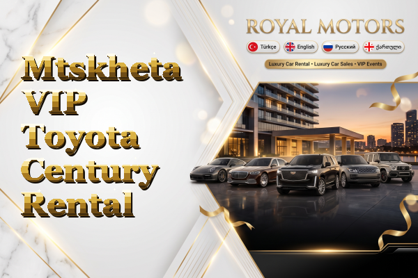 Mtskheta VIP Toyota Century Rental