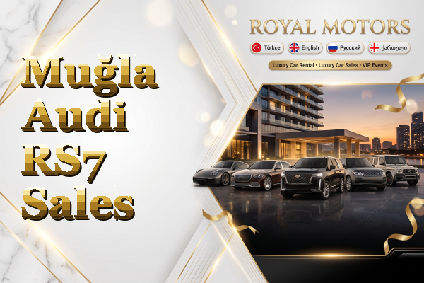 Muğla Audi RS7 Sales