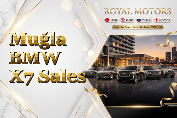 Muğla BMW X7 Sales